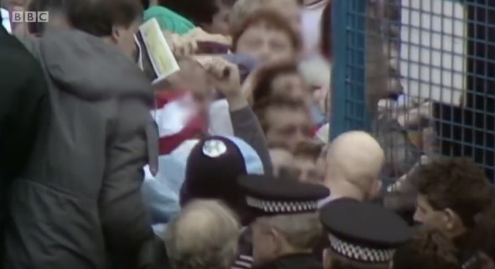 Hillsb crush at the gate